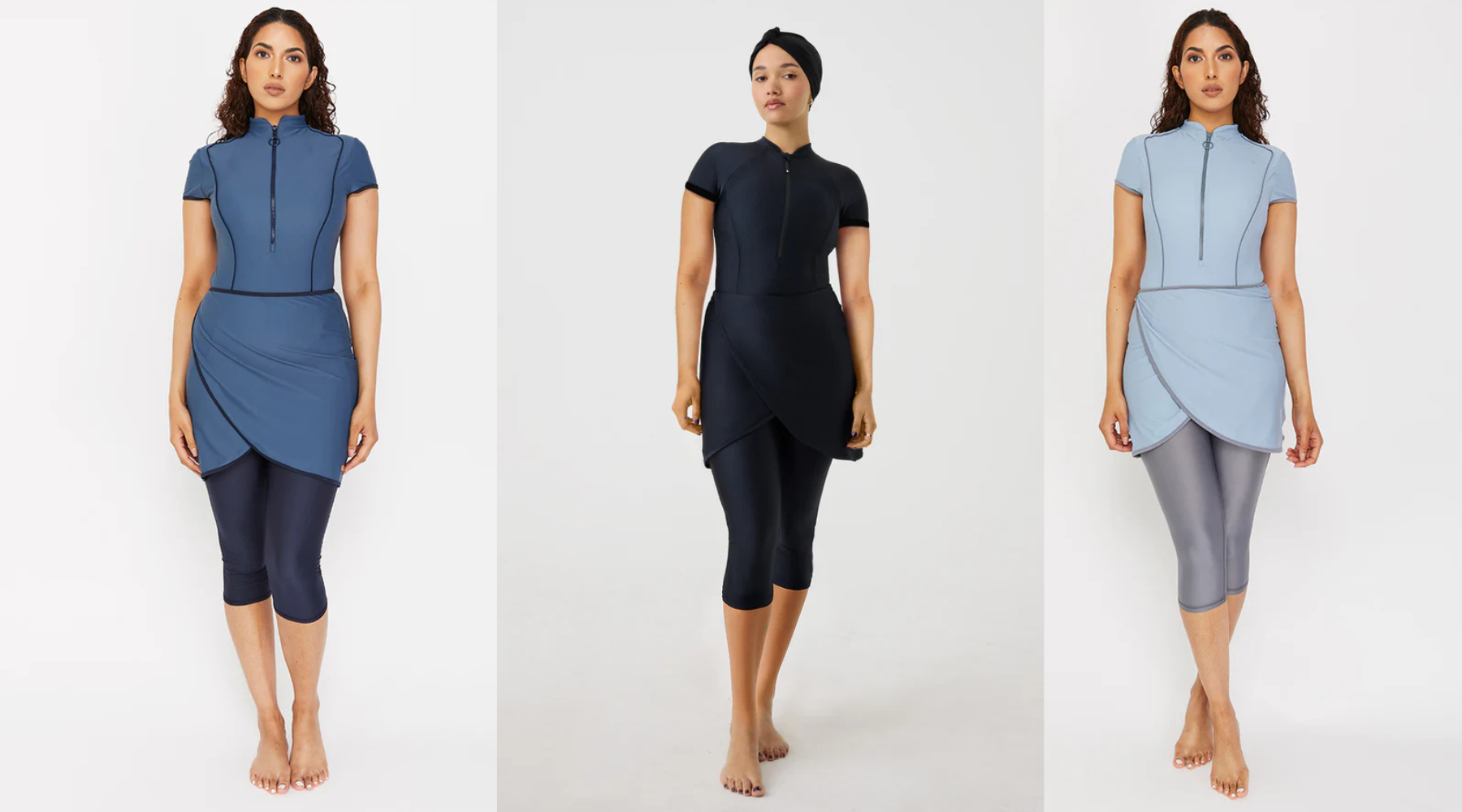 Swim Top Full Zip
